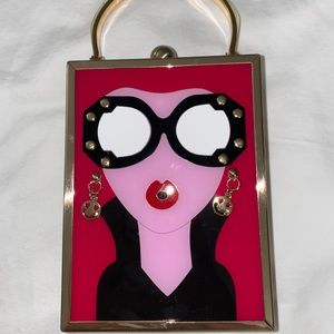 Red and Gold Handbag